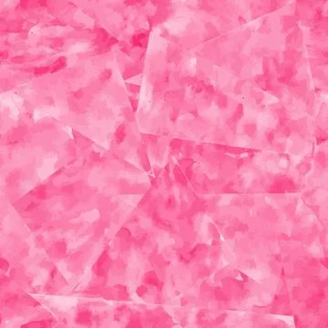 Seamless pattern. Pink watercolor background. Stock Illustration