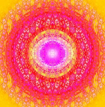 Seamless pattern pink yellow Stock Illustration