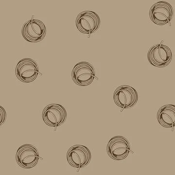 Seamless pattern pipe garden hose cartoon vector Illustrazione stock