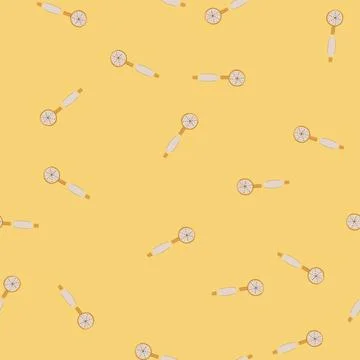 Seamless pattern pipe shower head cartoon vector 스톡 일러스트