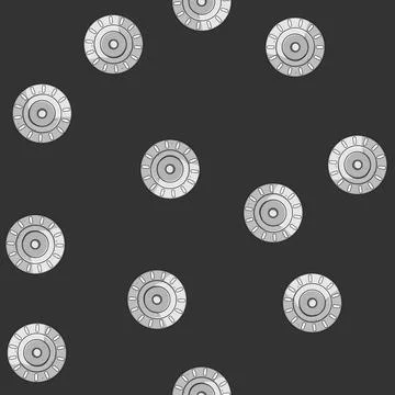 Seamless pattern pipe sink drain cartoon vector Stockillustratie