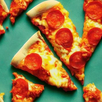 Seamless pattern with pizza slices on white background. Backdrop with delicio Stock Photos