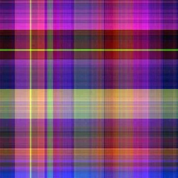 Seamless  pattern   of plaid fabric Stock Illustration