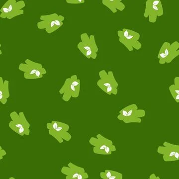 Seamless pattern plant vegan product label cartoon vector Illustrazione stock