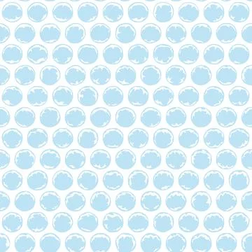 Seamless pattern with plastic bubbles, packaging bubble wrap. Stock Illustration