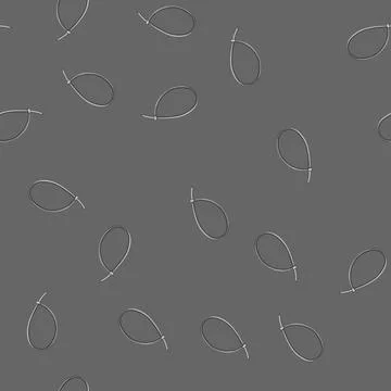 Seamless pattern plastic cable ties cartoon vector Stock Illustration