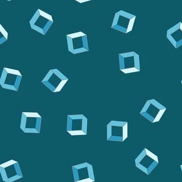 Seamless pattern plastic cookie cutter cartoon vector 库存插图