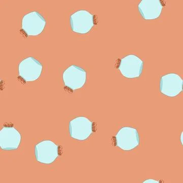 Seamless pattern plastic eco friendly jar cartoon vector Stock Illustration