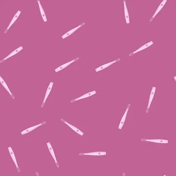 Seamless pattern plastic tooth brush cartoon vector Stockillustratie