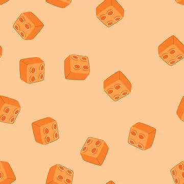Seamless pattern play building blocks cartoon vector Stockillustratie