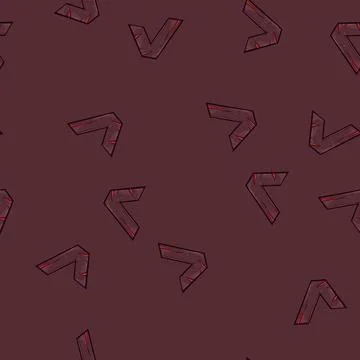 Seamless pattern player lava game button cartoon vector イラスト素材