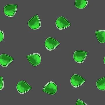Seamless pattern plectrum guitar pick cartoon vector sign Stock Illustration