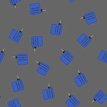 Seamless pattern plug power adapter cartoon vector 스톡 일러스트