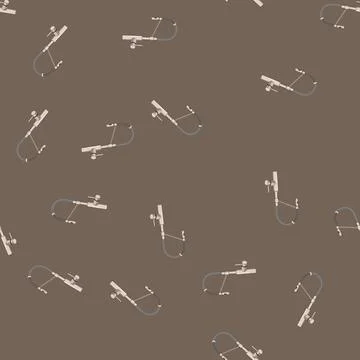 Seamless pattern plumbing kitchen faucet cartoon vector Stock Illustration