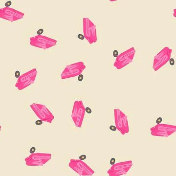 Seamless pattern plush blanket heated cartoon vector 스톡 일러스트