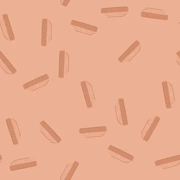 Seamless pattern ply wood platform cartoon vector イラスト素材