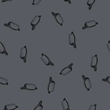 Seamless pattern pocket waist bag cartoon vector イラスト素材