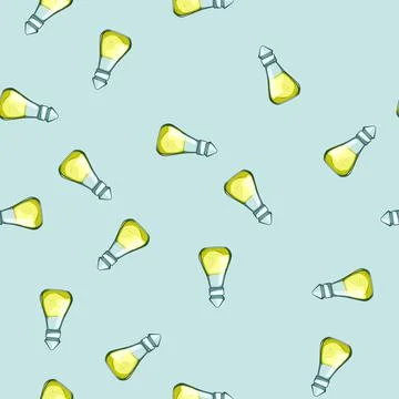 Seamless pattern poison potion bottle cartoon vector Illustrazione stock