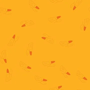 Seamless pattern polarized ski mask cartoon vector 스톡 일러스트