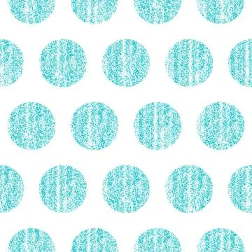 Seamless Pattern Polka Dot Illustrazione stock