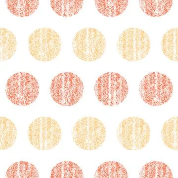 Seamless Pattern Polka Dot Illustrazione stock