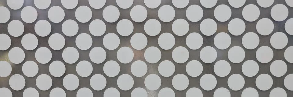 Seamless pattern in polka dot retro colors Stock Photos
