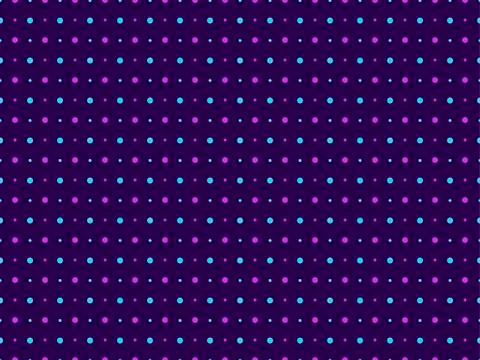 Seamless pattern polka dot violet color. Pop art dotted background. Vector il Illustrazione stock