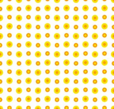 Seamless pattern with polka dots Stock Illustration