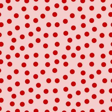 Seamless pattern polka dots. Stock Illustration