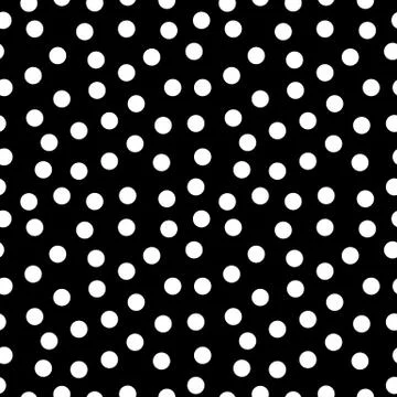 Seamless pattern polka dots. Stock Illustration