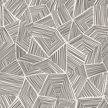 Seamless pattern of polygonal lines in a network Stockillustratie
