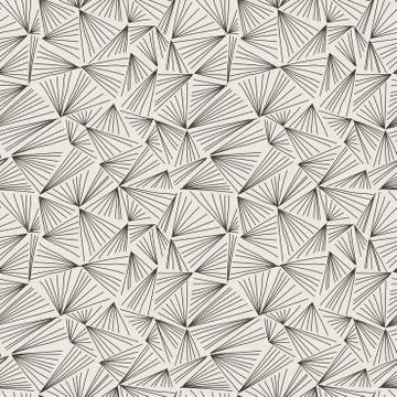 Seamless pattern of polygonal lines in a network イラスト素材