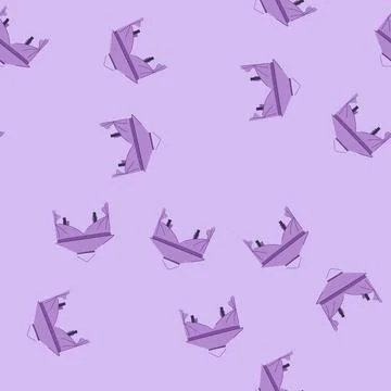Seamless pattern pop tent garden cartoon vector Illustrazione stock