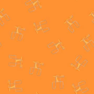 Seamless pattern portable book reading stand cartoon vector Stock Illustration