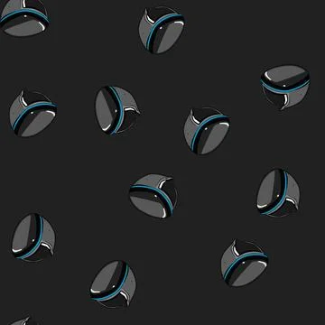 Seamless pattern portable oxygen fingertip monitor cartoon vector 스톡 일러스트