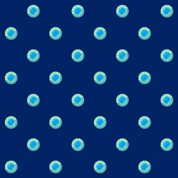 Seamless Pattern with Porthole 스톡 일러스트