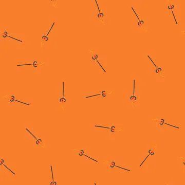 Seamless pattern potion magic wizard stick cartoon vector Stock Illustration