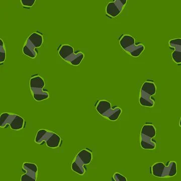 Seamless pattern powder googles ski cartoon vector イラスト素材