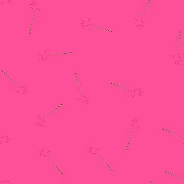 Seamless pattern power magic stick cartoon vector Stock Illustration