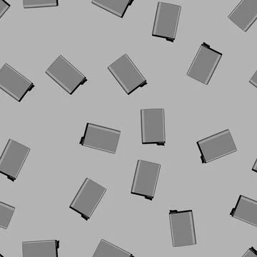 Seamless pattern power mobile phone battery cartoon vector 스톡 일러스트