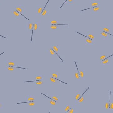 Seamless pattern power wind turbine home use cartoon vector Illustrazione stock
