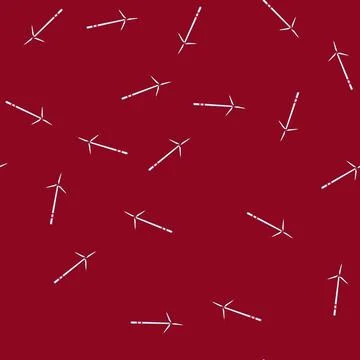 Seamless pattern power wind turbine cartoon vector Stock Illustration