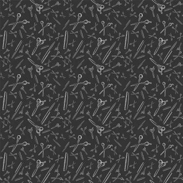 Seamless pattern. Print for clothes. Patterns for packaging. Professional sci Stock Illustration