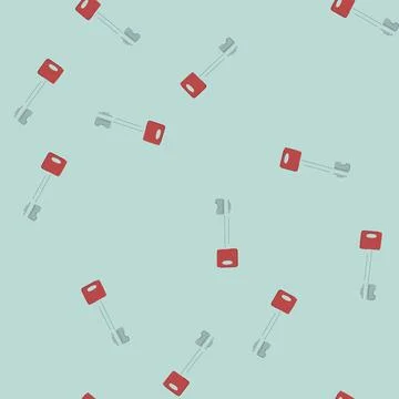 Seamless pattern privacy key cartoon vector Stock Illustration