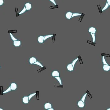 Seamless pattern prize glass trophy cartoon vector 库存插图