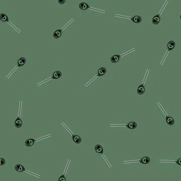 Seamless pattern probe soil moisture sensor cartoon vector 스톡 일러스트