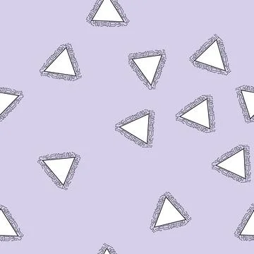 Seamless pattern processor microchip frame cartoon vector Stock Illustration