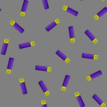 Seamless pattern product bathroom cleaner cartoon vector 库存插图