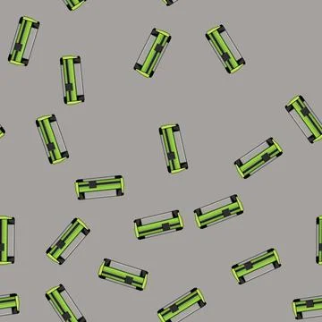 Seamless pattern project paper trimmer cartoon vector Stock Illustration