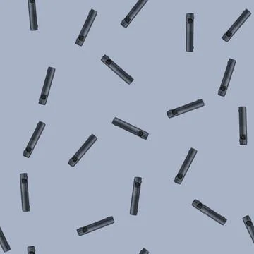 Seamless pattern projection projector video cartoon vector Stock Illustration